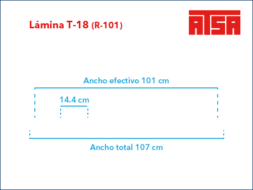 Acanalado T-18 (R101)